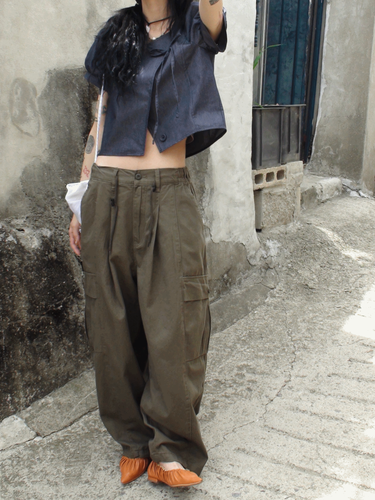 walnut cargo pants