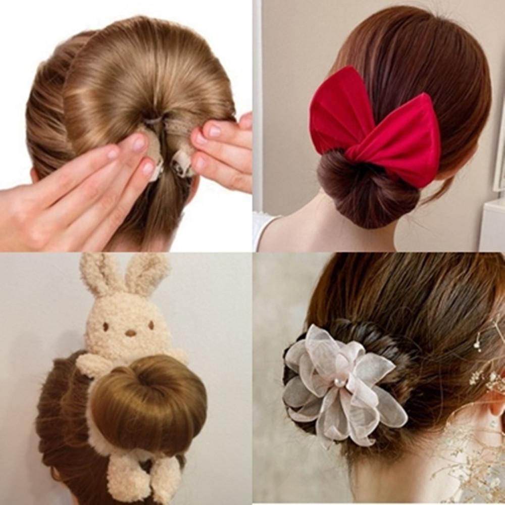 예쁜 올림 곱창 당고 머리 똥머리 밴드 헤어끈