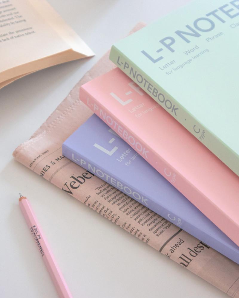 LP NOTEBOOK Type BC 영단어 영단어장 예문 구문분석 스프링 노트