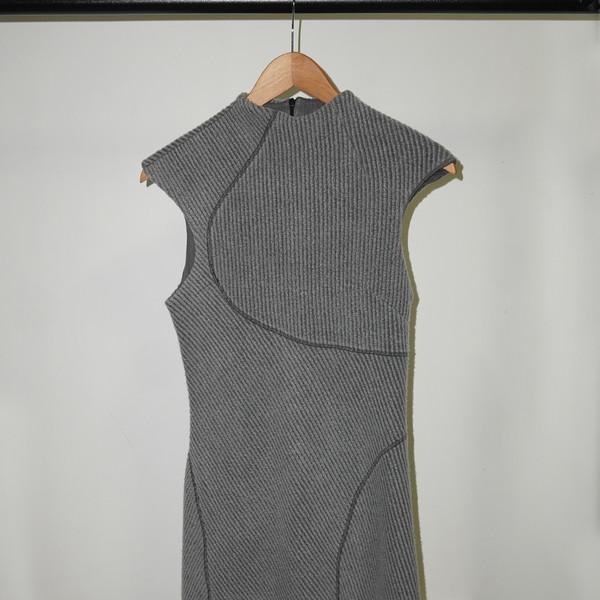 Hyein Seo - Gray Helix Minidress