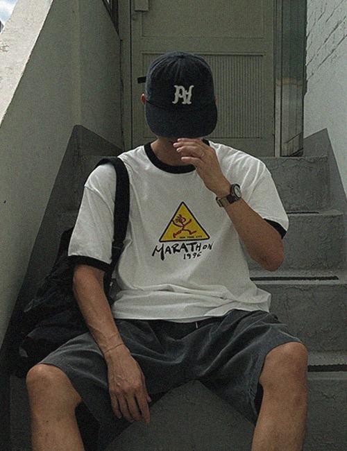 MARATHON 1996 링거 반팔티