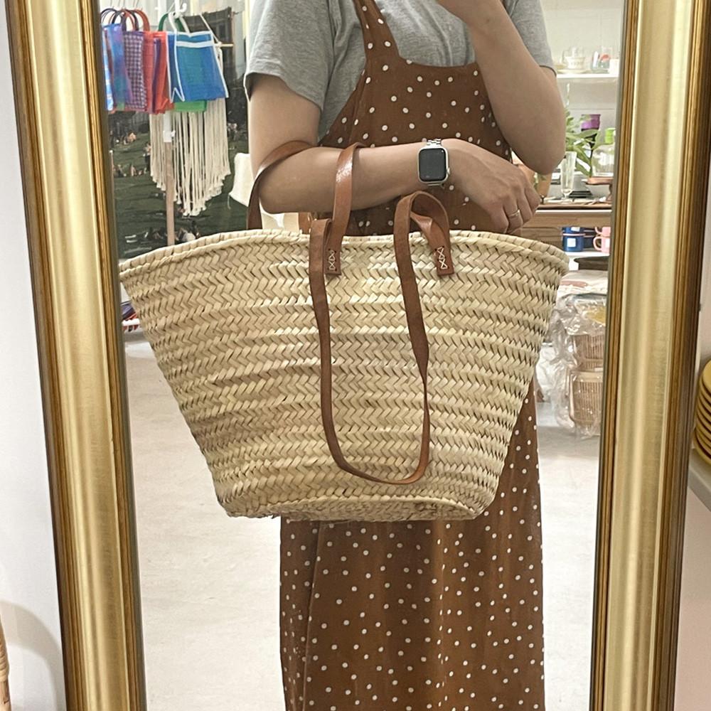 프랑스 미니 마르쉐 백 라탄가방 4type