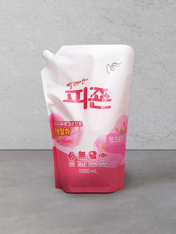 피죤 섬유유연제 핑크로즈 향 1580ml