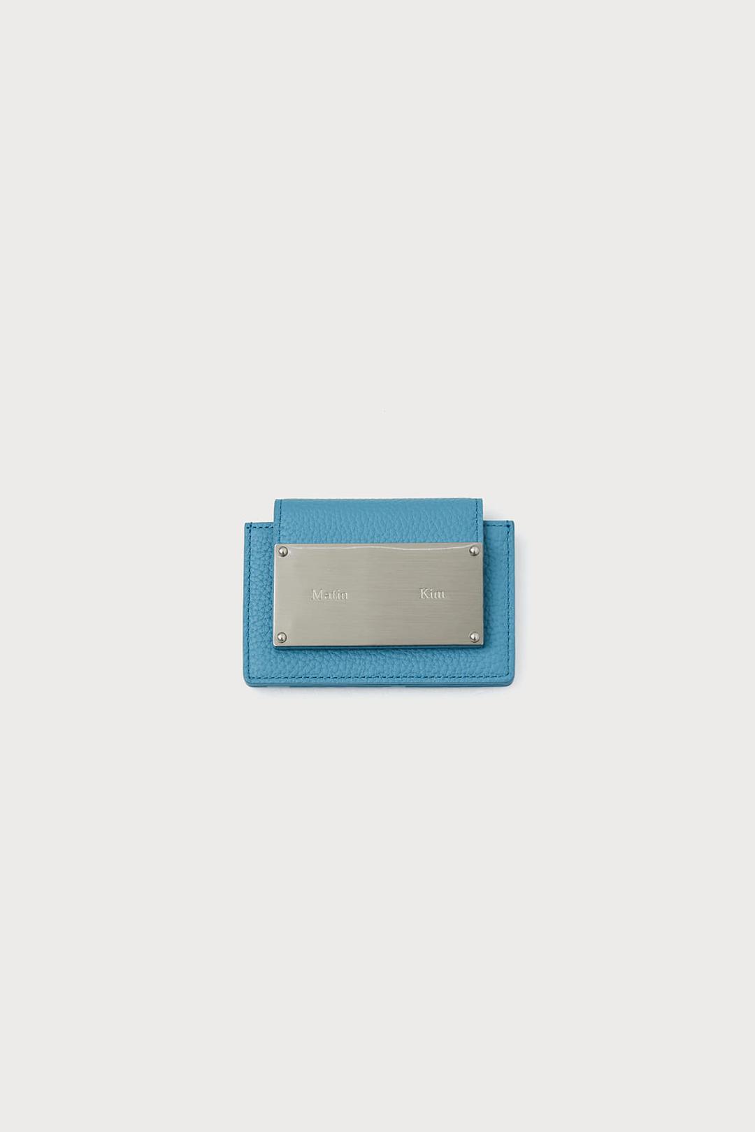 ACCORDION WALLET IN BLUE