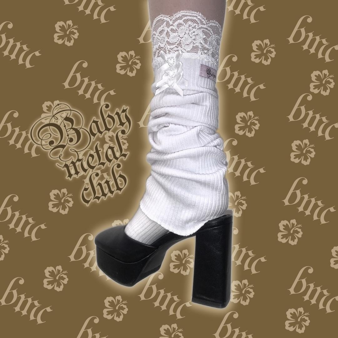 Shibuya leg warmer (white)