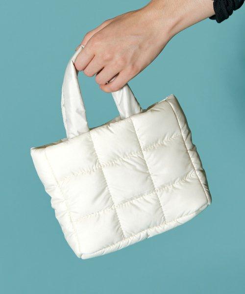 [WOMAN] 미니 퍼피 토트백 IN 아이보리