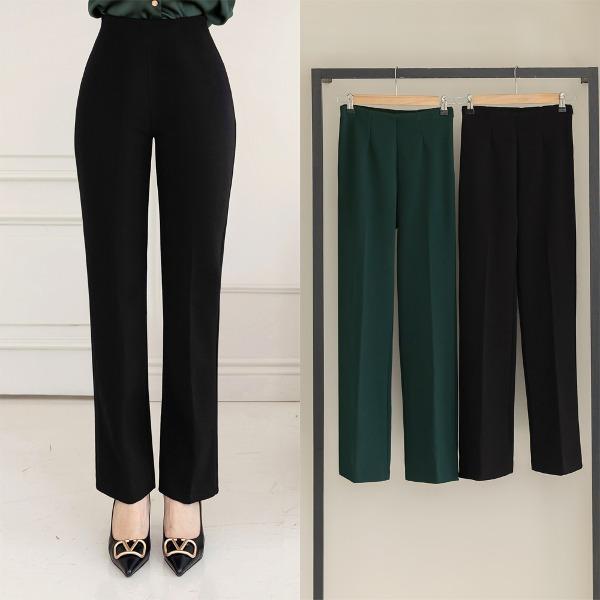 [국내생산/보온성↑/옆지퍼]비욘 인밴딩 기모 스트레이트 핏 팬츠