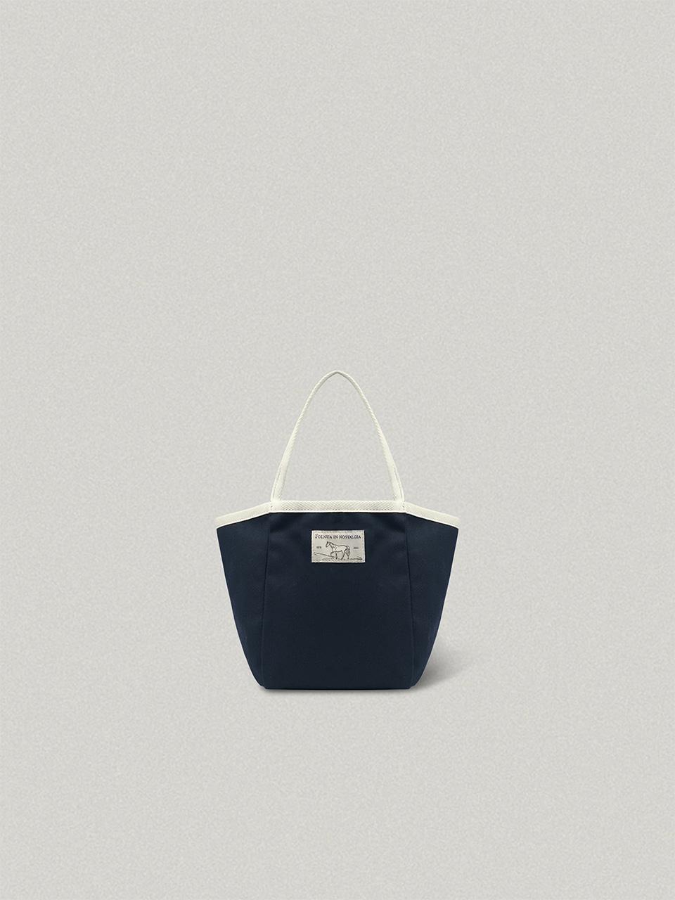 Petit Riz Eco Bag Navy - Canvas쁘띠 리즈 에코백