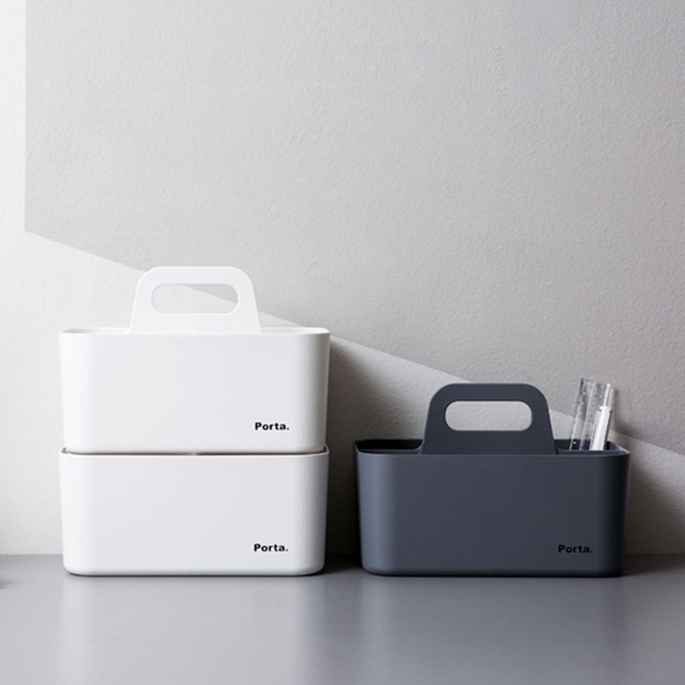 [시스맥스] 마이룸 포르타 컴팩트 떡메모지정리 욕실 수납 책상정리 소품함