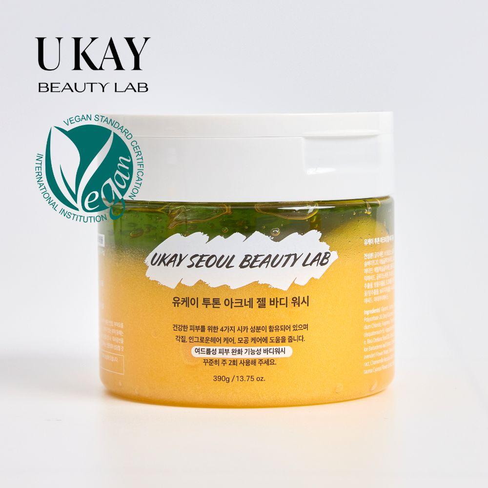 유케이 스크럽 바디워시 등드름 가드름 브라질리언 왁싱 스크럽 인그로운헤어