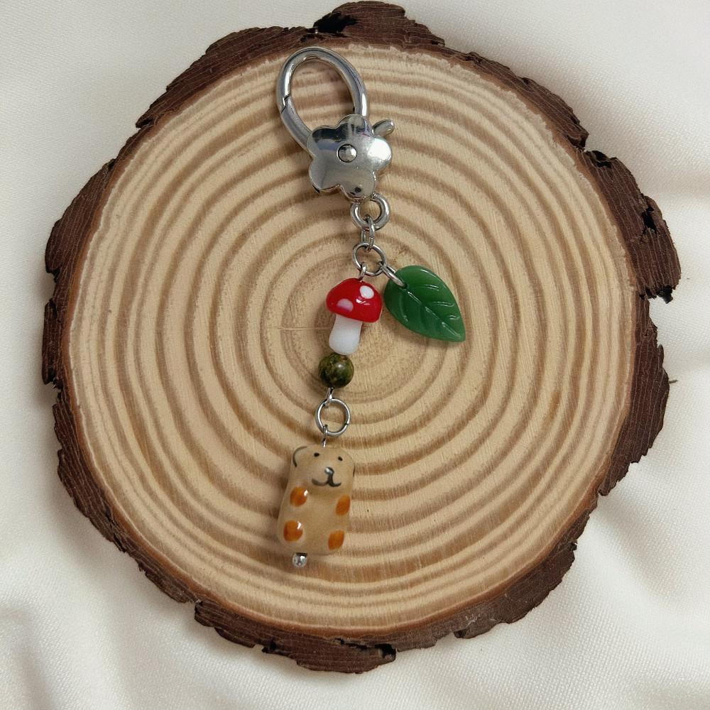 숲버섯 멍멍이 키링