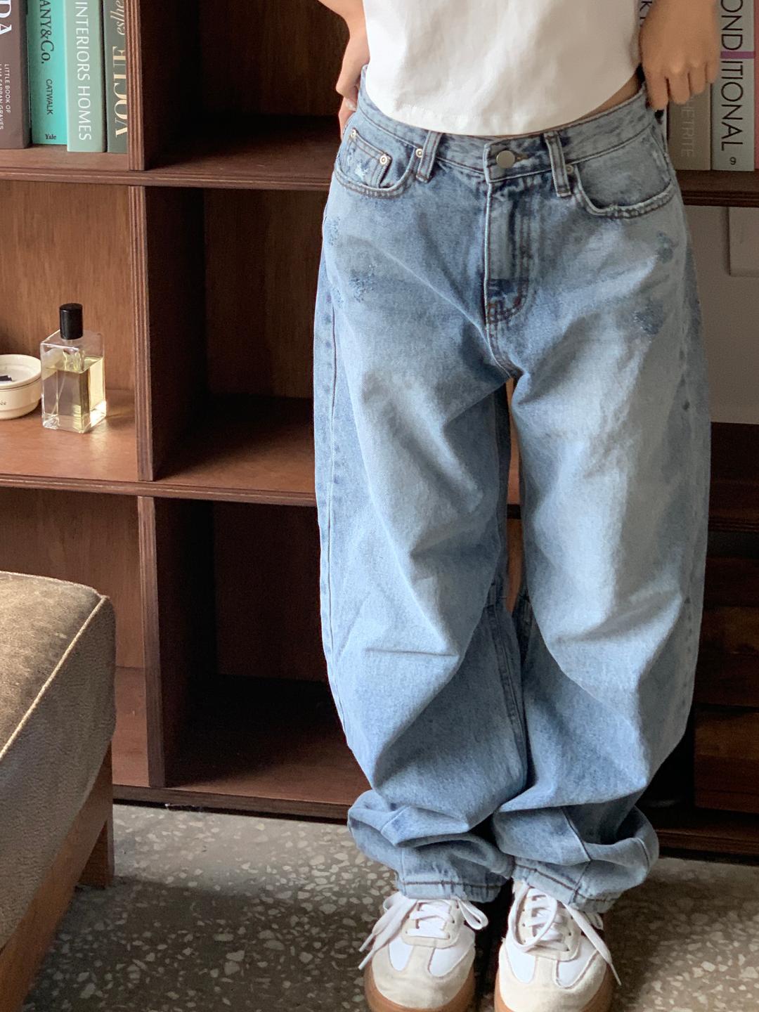 CIRCLE DENIM PT (2 SIZES)