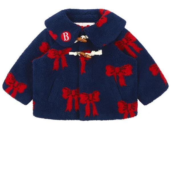 올 오버 리본 베이비 덤블퍼 코트_BP54JP213