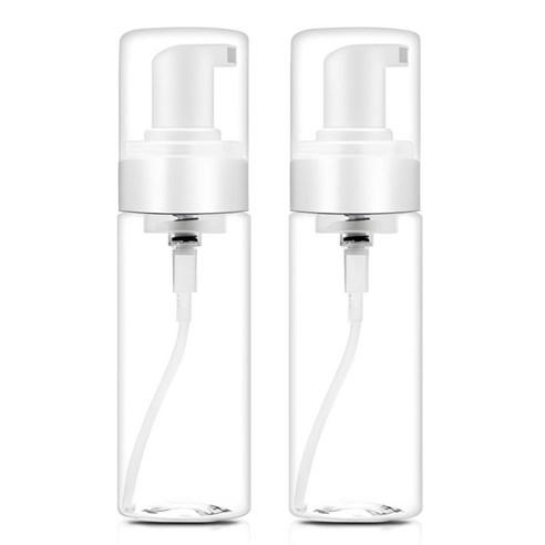 리얼피키 버블 거품 펌프 용기 60ml, 투명, 2개 - 화장품용기 | 쿠팡
