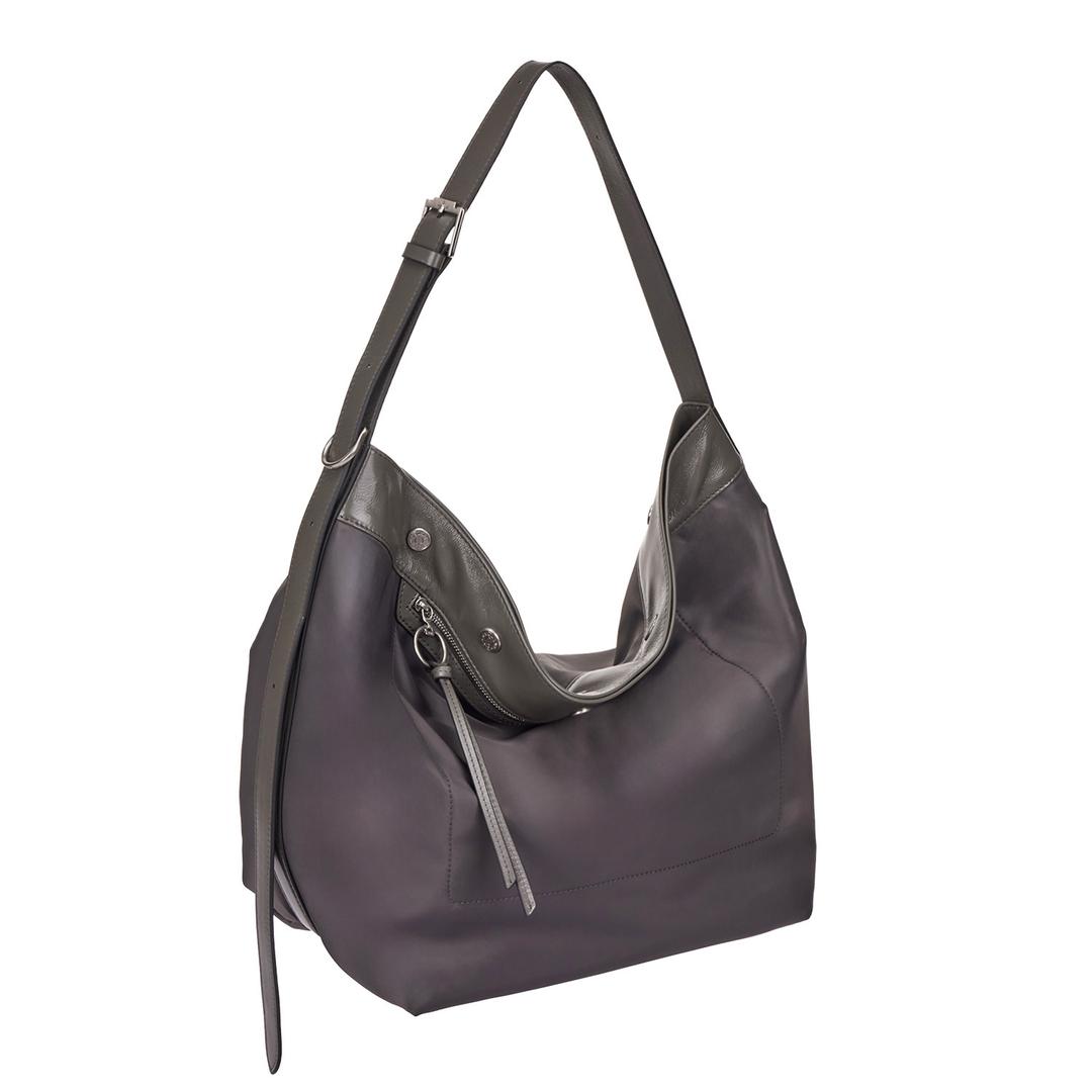 Perfec Button Up Light Hobo L (퍼펙 버튼 업 라이트 호보 라지) Khaki