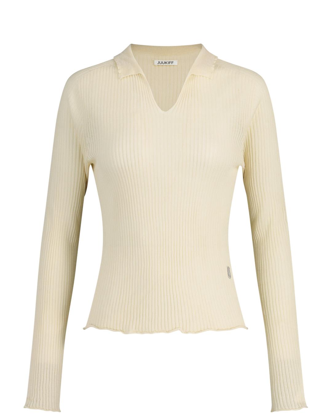 SHEER COLLARED TOP IN TENCEL