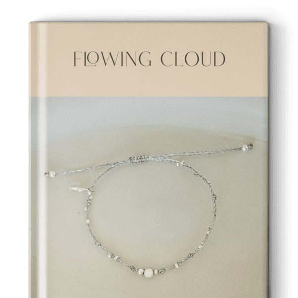 Silver Lining, line bracelet