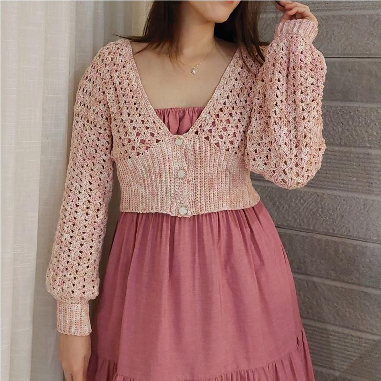 Tiffany Cardigan Crochet Pattern