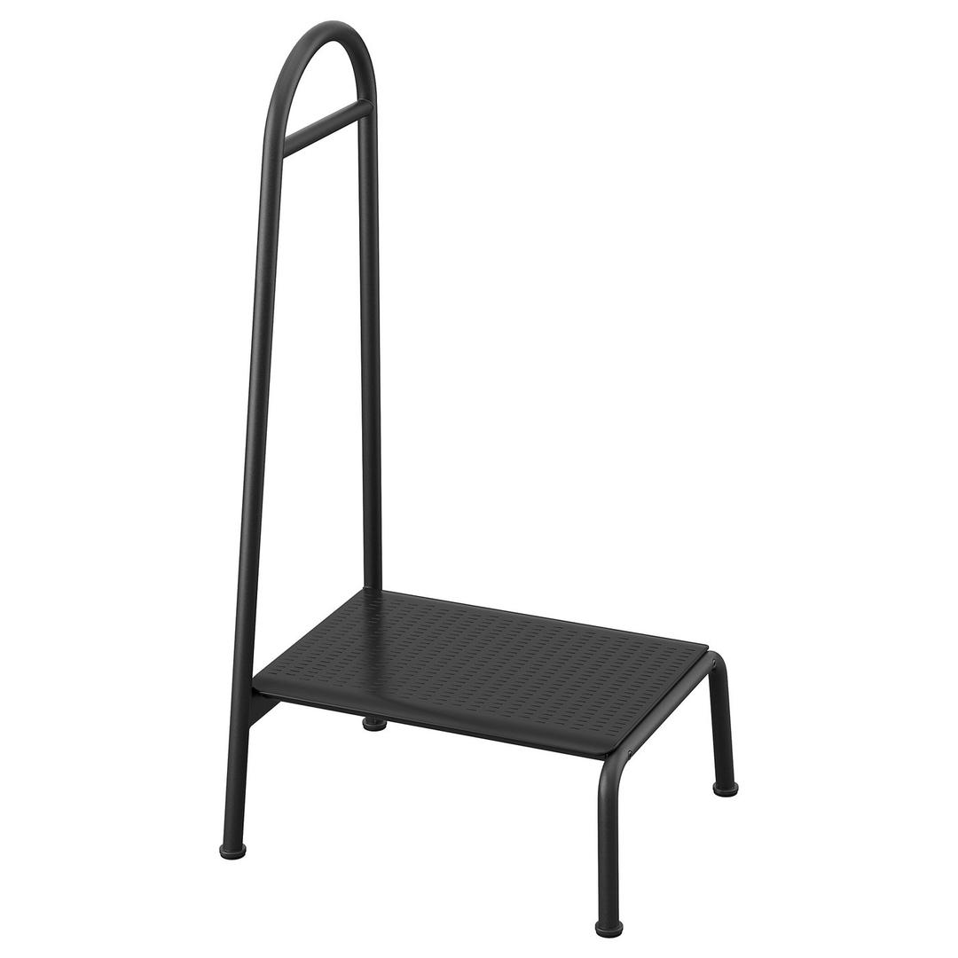 BÄSINGEN Marchepied avec poignée - anthracite