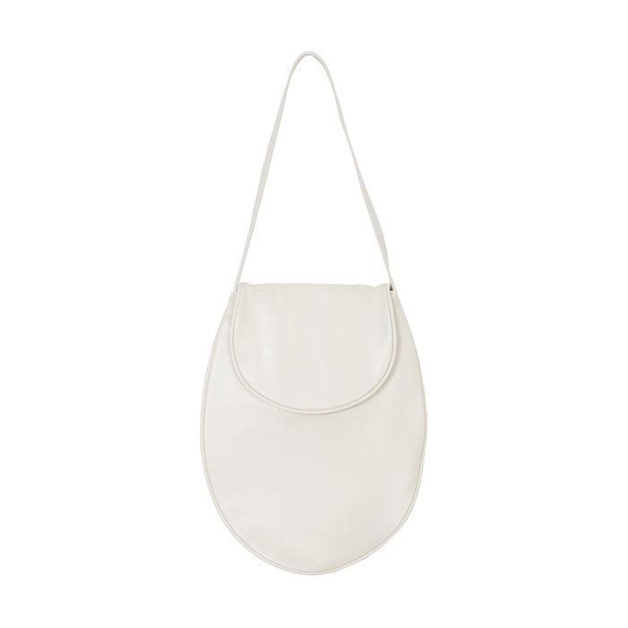 Double Round Shoulder Bag_Ivory