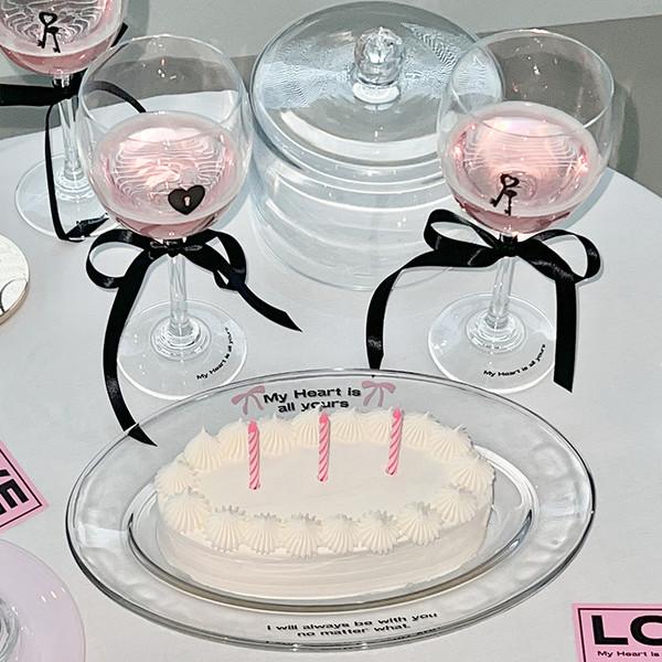 Love Lock&Key glass