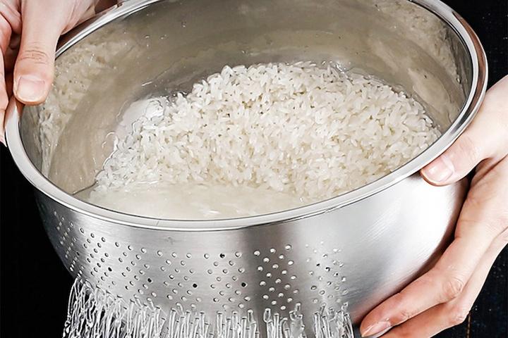 프리미엄 304 스텐 세척볼 쌀씻기 쌀바가지 믹싱볼 야채 세척통
