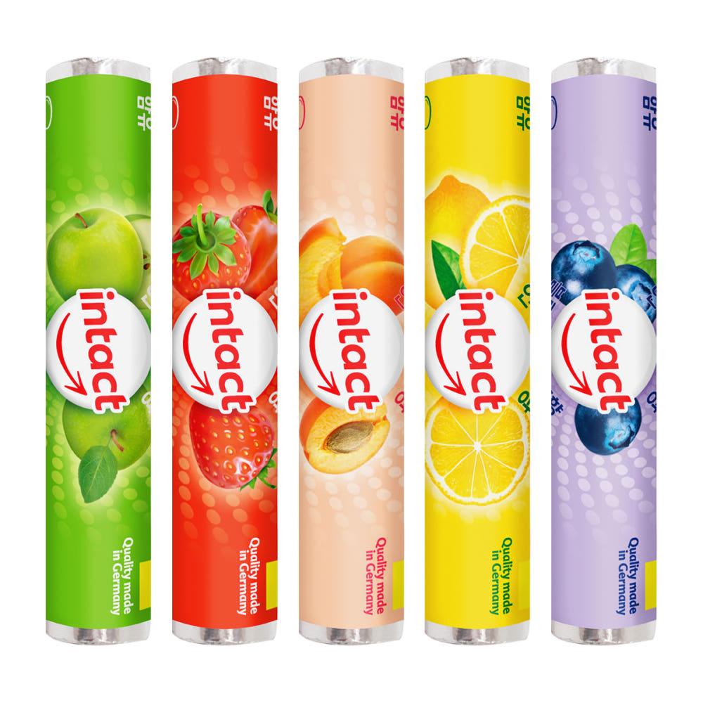 인탁트 포도당 캔디 독일 약국 1세트 5개입 사탕 무설탕 저혈당 피로회복