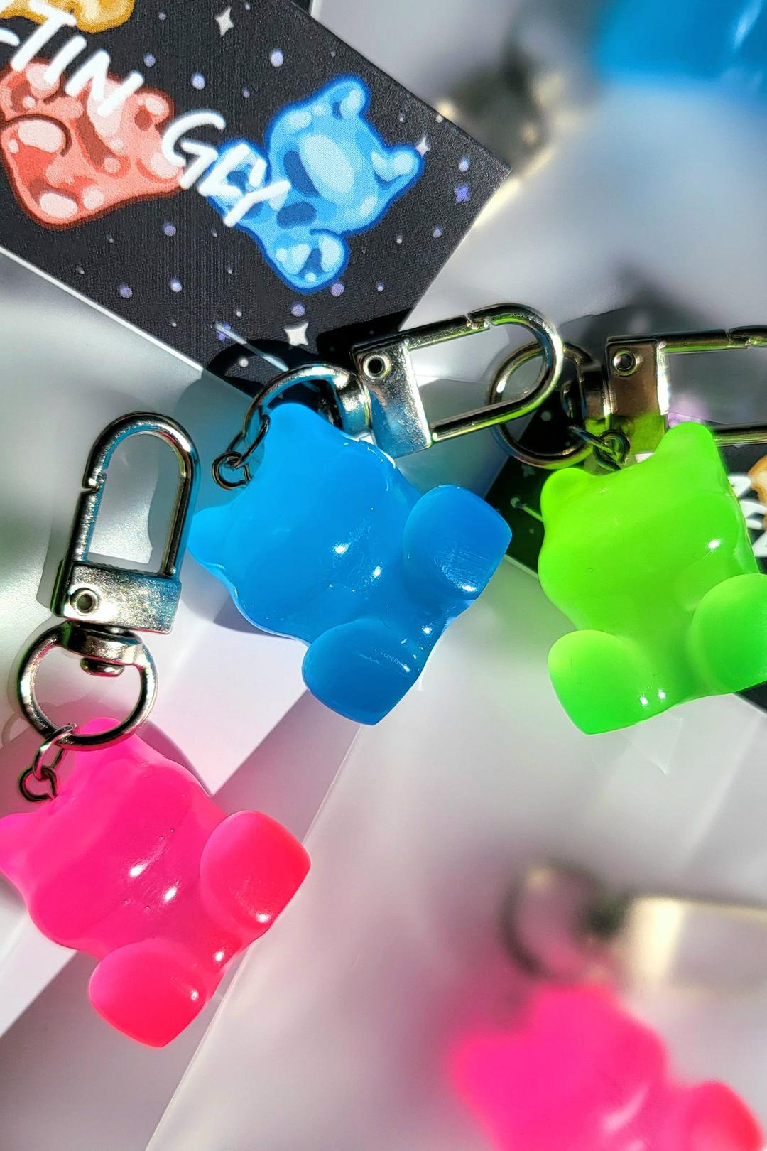 야광 발발이 키링