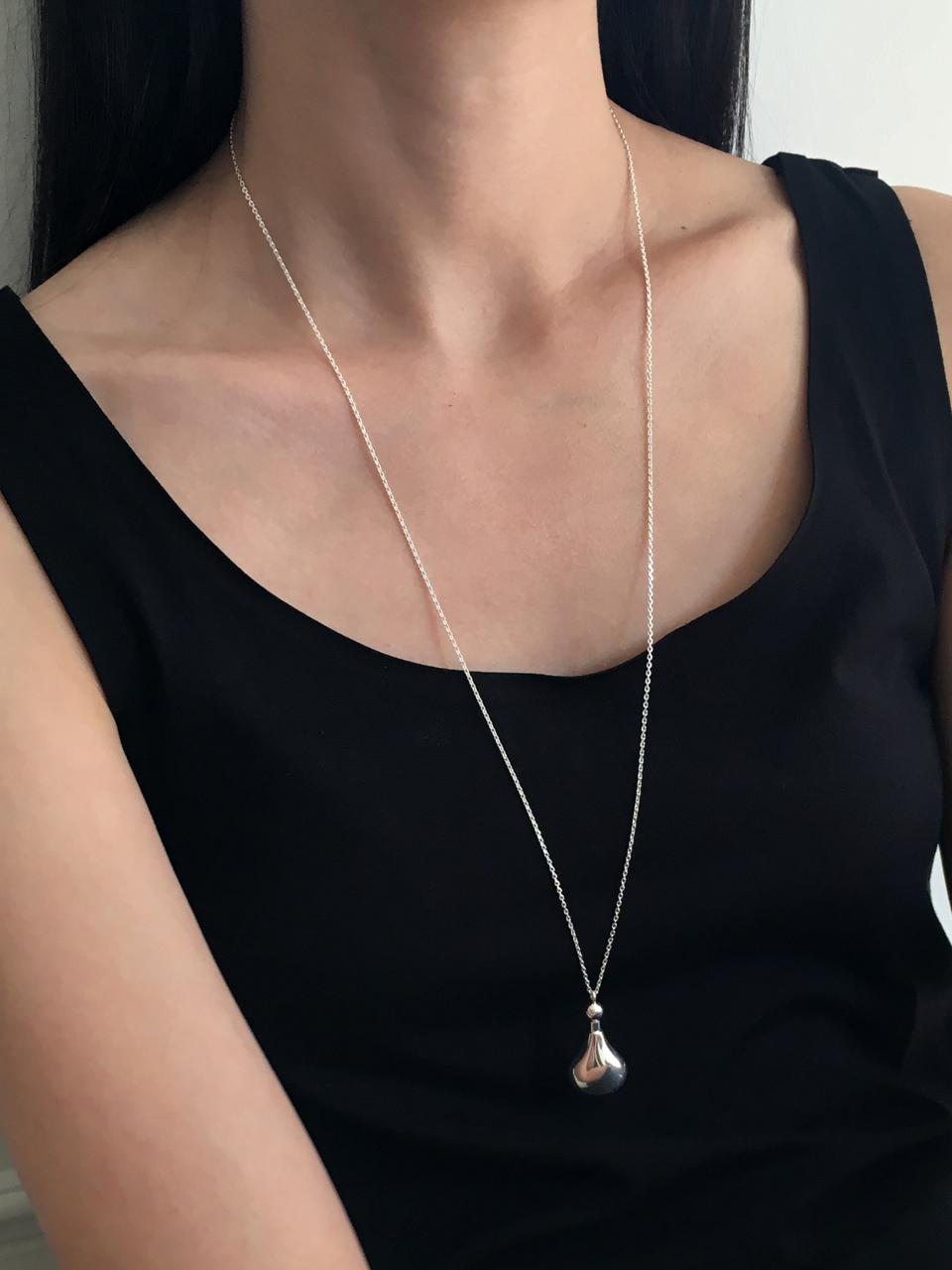 bottle necklace [silver]