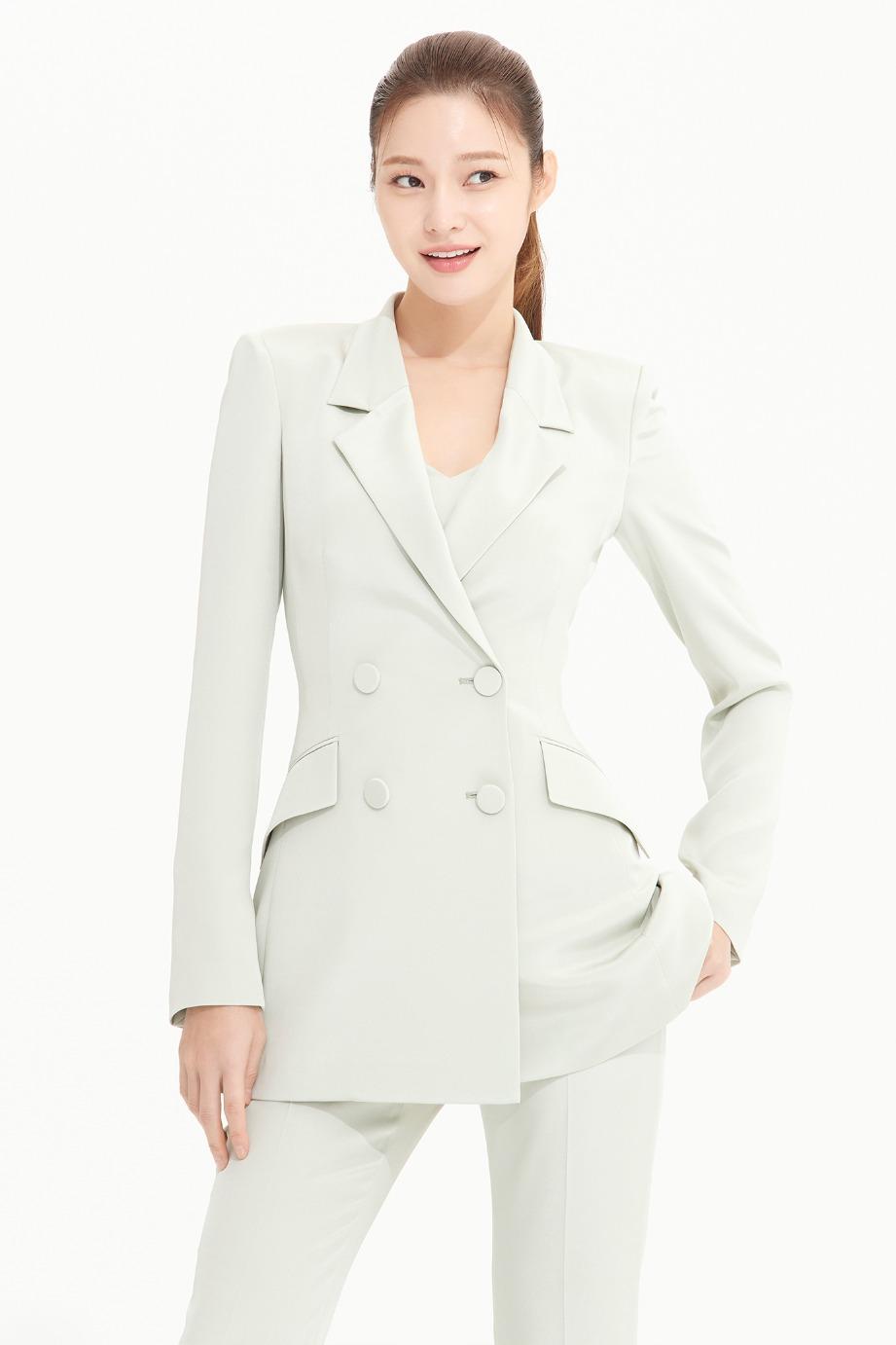 SILK DOUBLE LONG JACKET