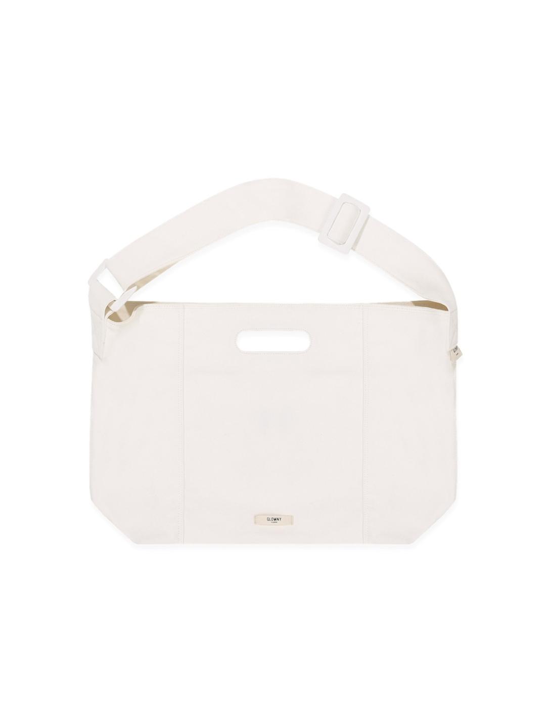 [2/13~] EVERYDAY G COTTON CROSS BAG (WHITE)