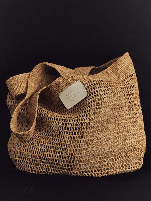 Evotte raffia bag_2color