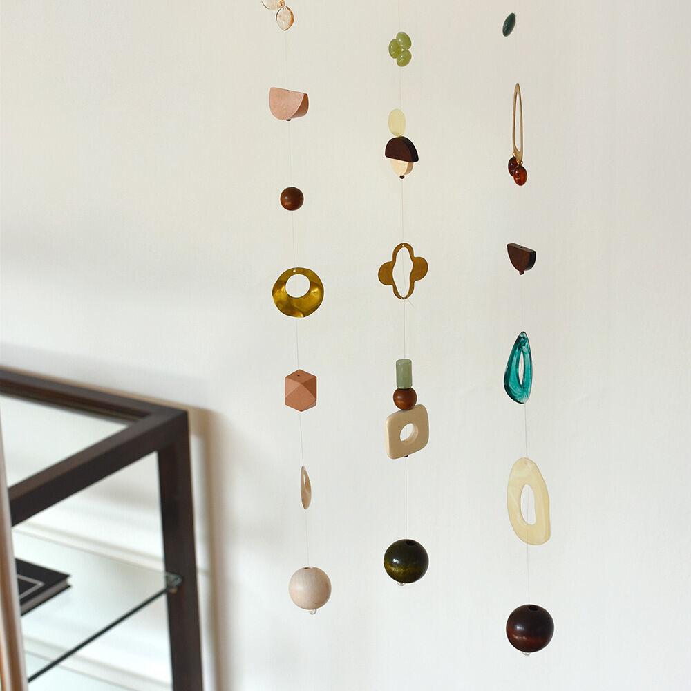 dear antique wood mobile (3types)