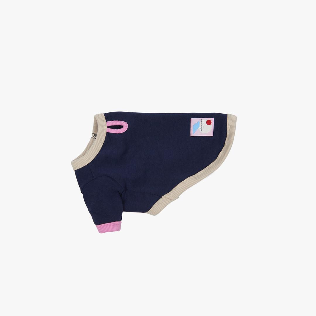 장난꾸러기  베베 티셔츠 핑크네이비