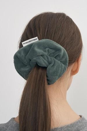 COTTON TERRY SCRUNCHIE