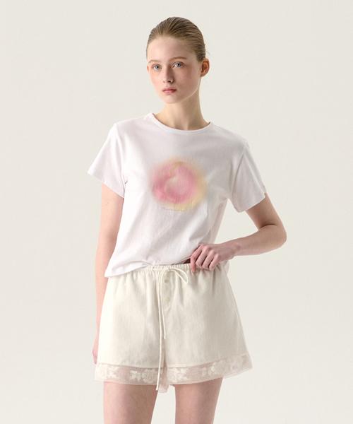 FRENCH LACE SHORTS IVORY