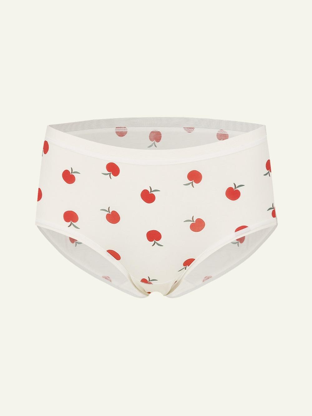 [W] 나무 삼각팬티 애플