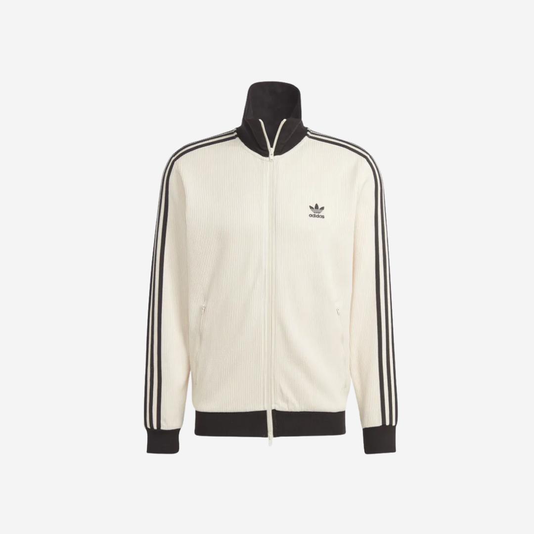 Adidas Adicolor Classic Waffle Beckenbauer Track Jacket Wonder White - US Sizing