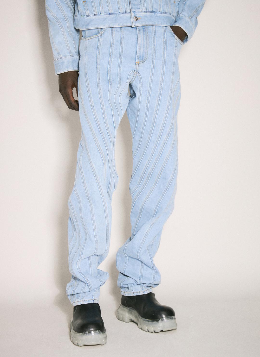 Spiral Baggy Jeans