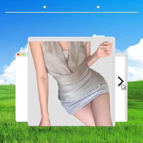 여름 여성스러운 투피스