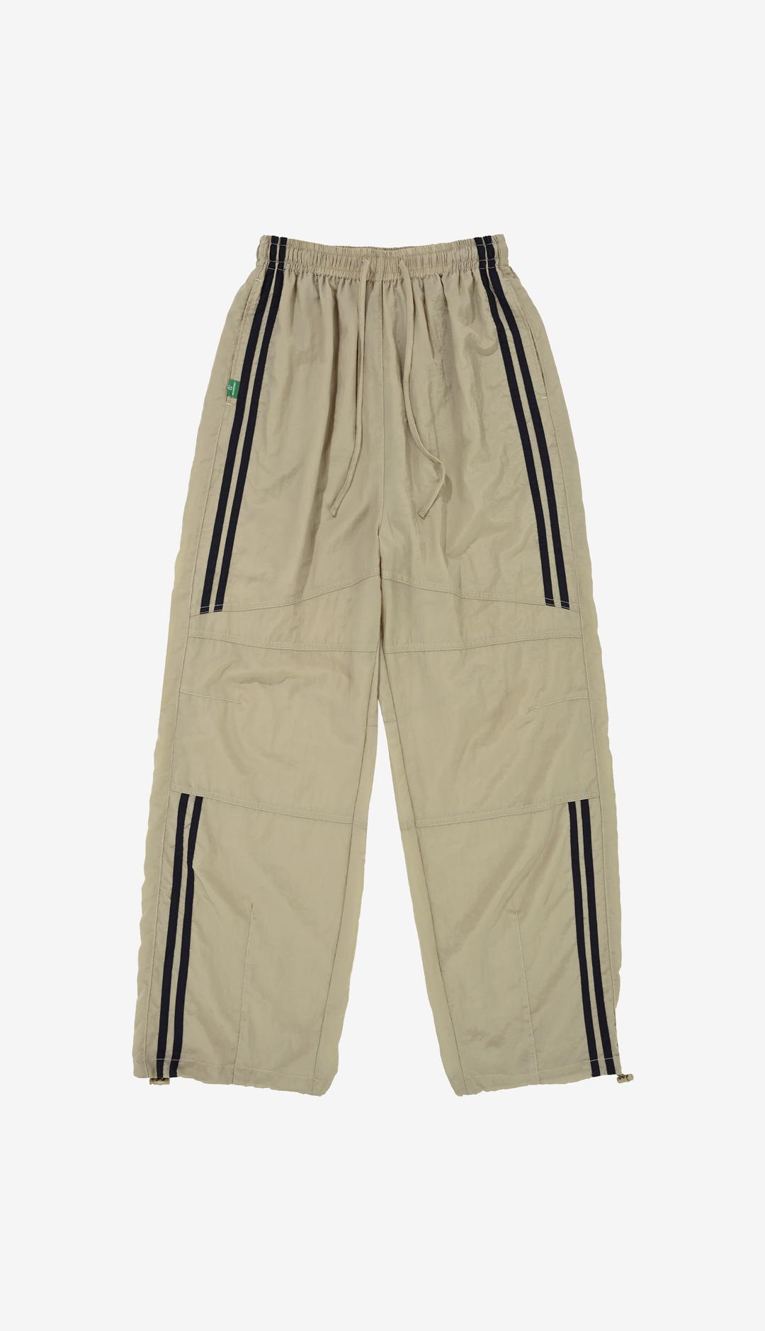 241. Line Nylon Pants _ Beige