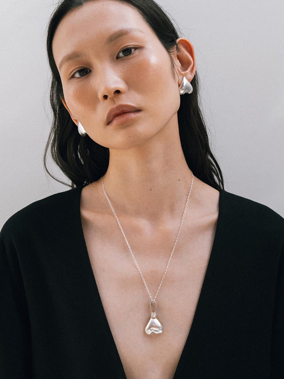 Big love pendant necklace