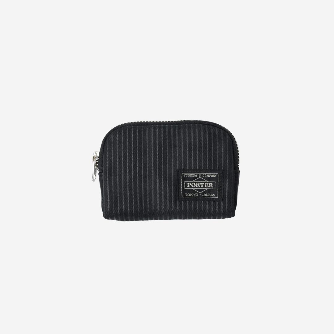 Porter Drawing Coin Key Case Black