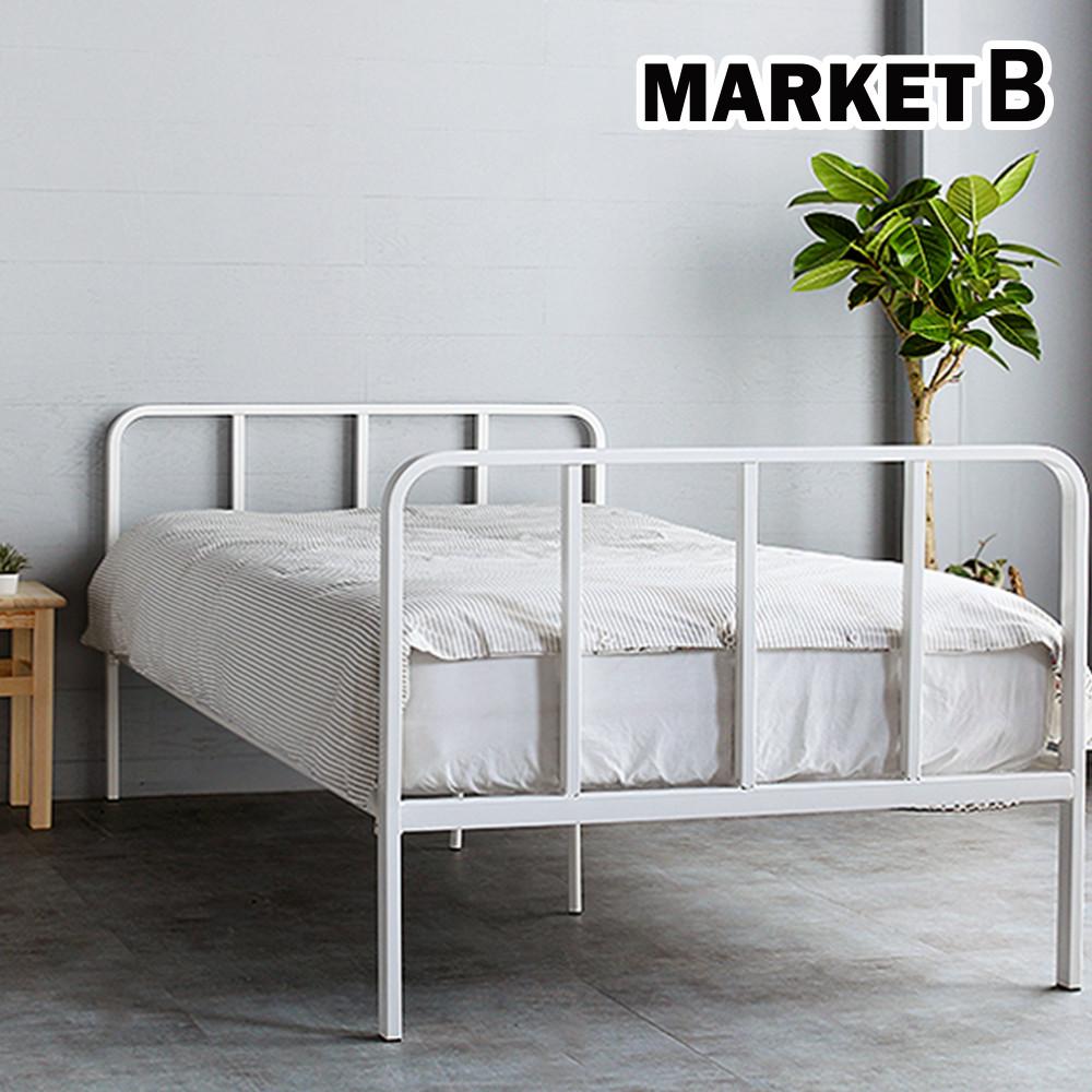 마켓비 철제 침대 프레임 저상형 침대 싱글 RELLY