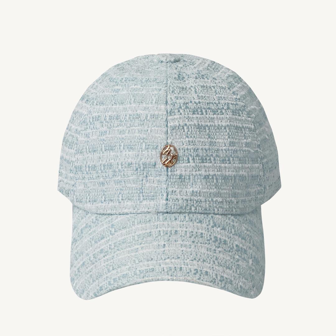 트위드 볼캡 블루