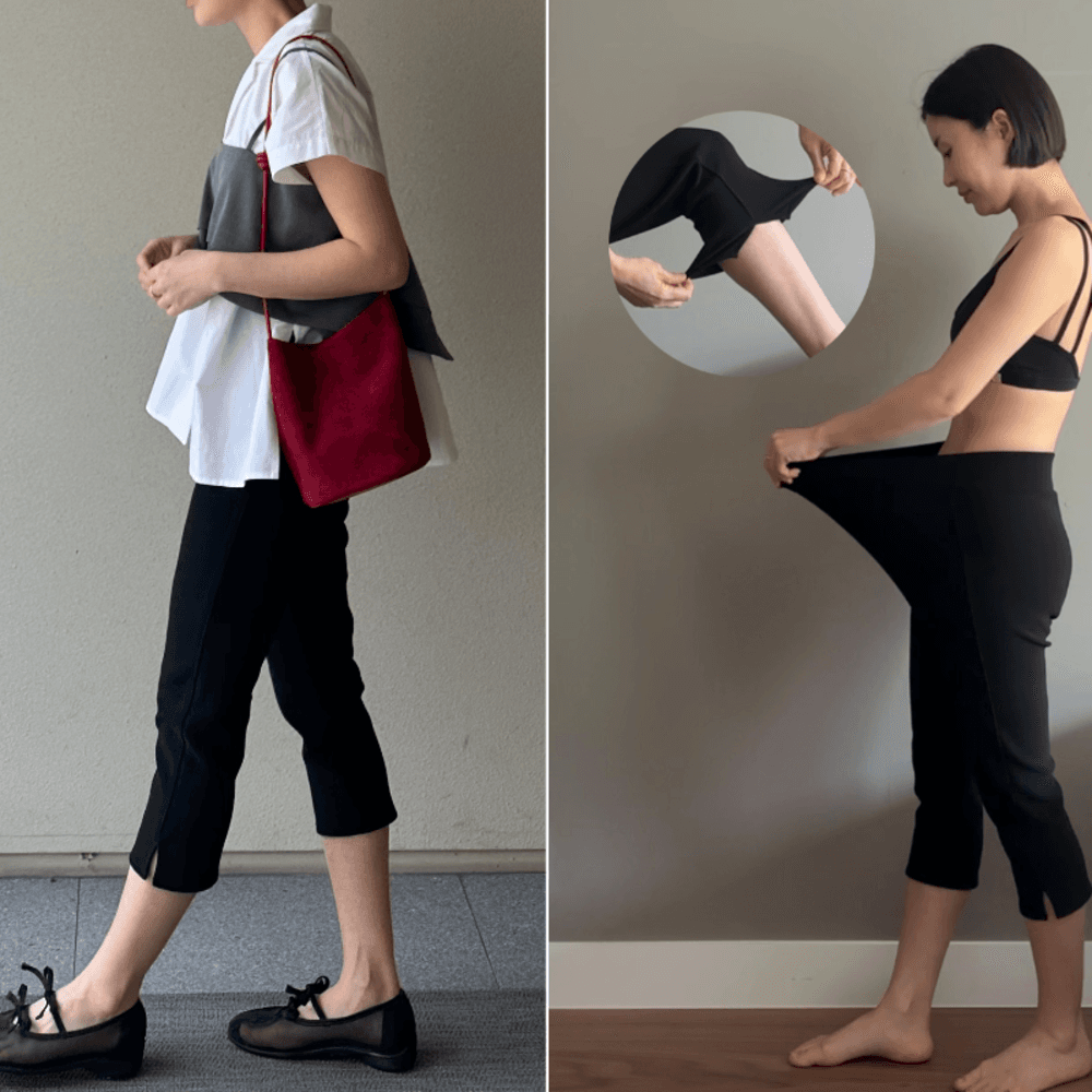 (조랑제작)마법카프리팬츠