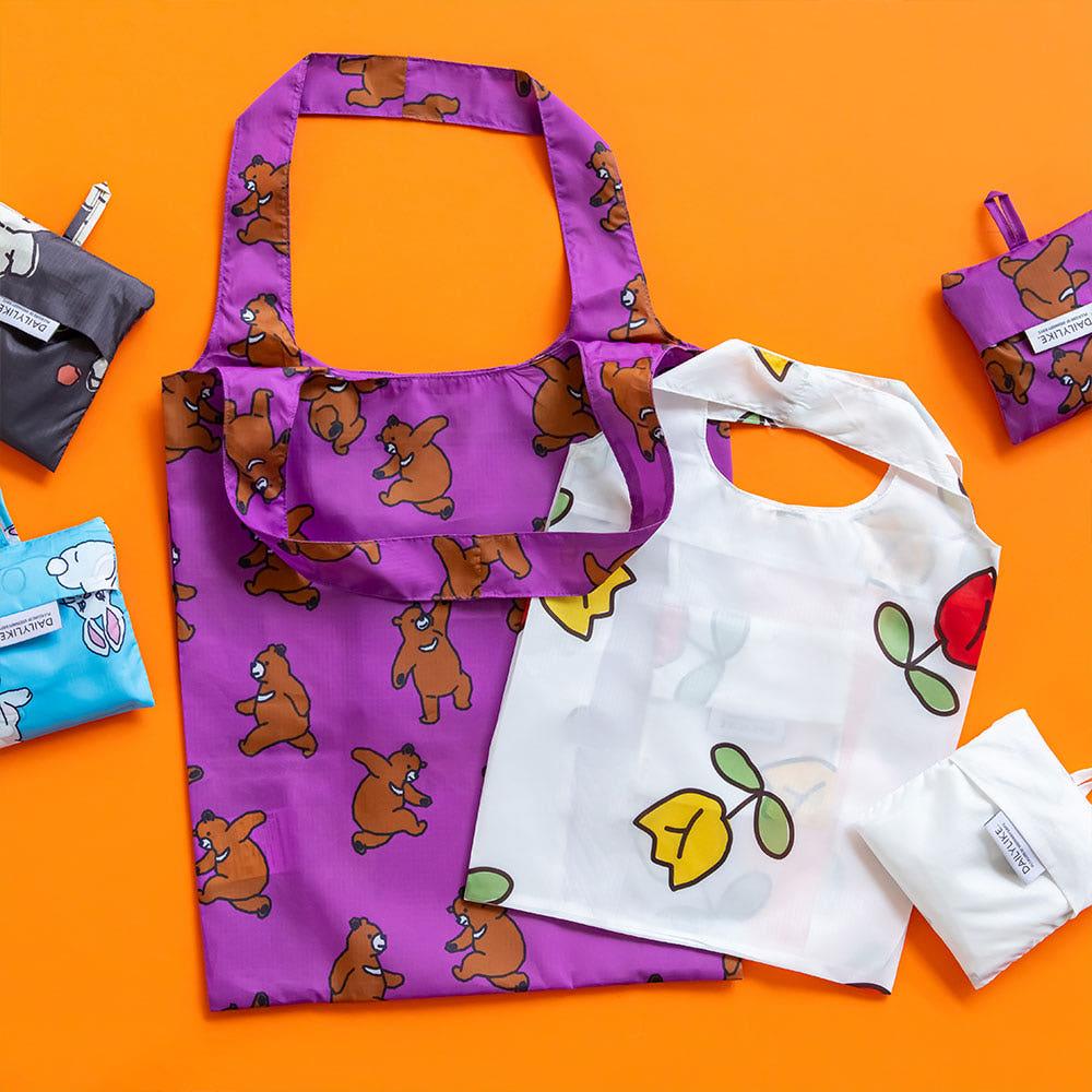 [데일리라이크] 포켓 백 S/L 장바구니 접이식 마트가방 마켓백 폴리백