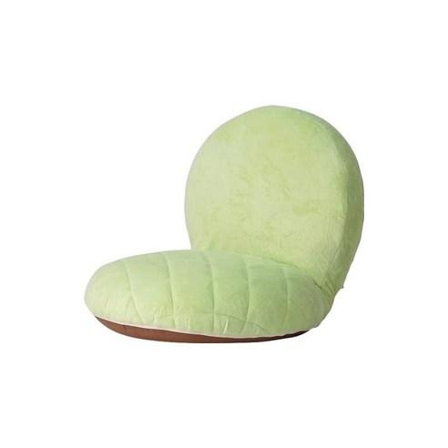 세르탄 좌식 의자 멜론빵 저반발 노멀 타입 리클라이닝 일본제 PN2a 14단 305 GRN