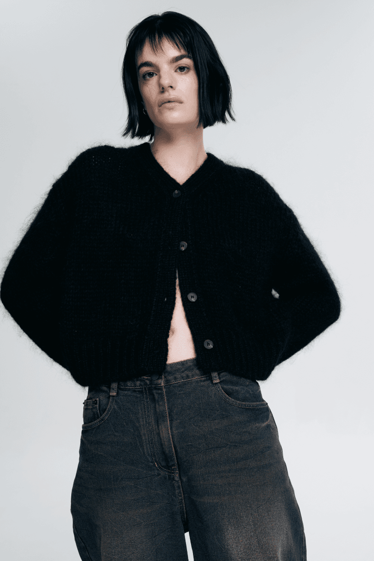 Soft Mohair Cardigan