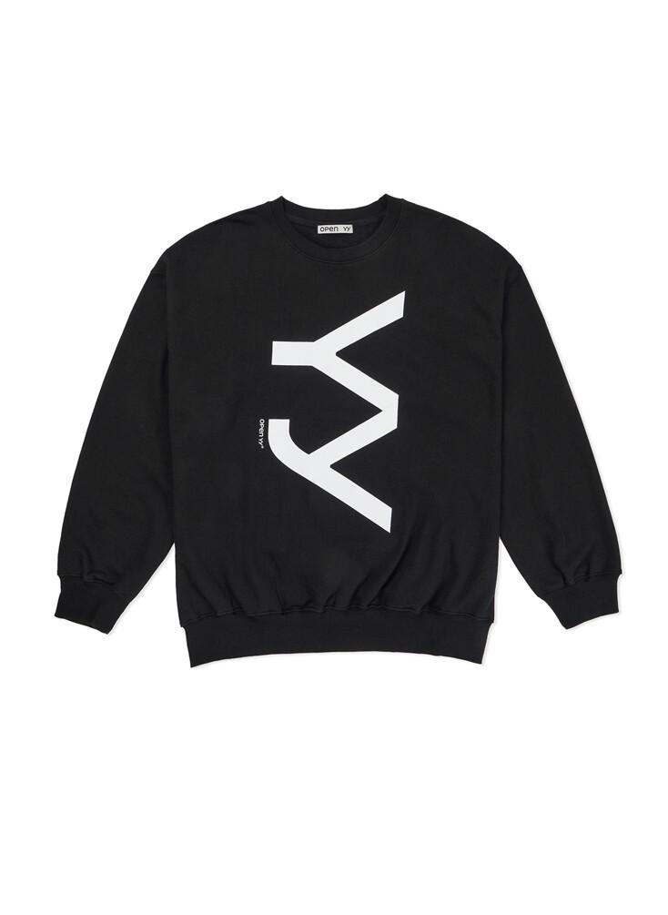 EQL EXCL. OPEN YY SWEATSHIRT, BLACK